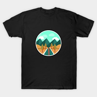 Summer Landscape Forest T-Shirt